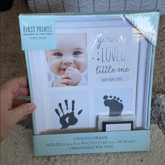 stepping stones Other - 🎈NWT! First Prints photo frame and ink pad